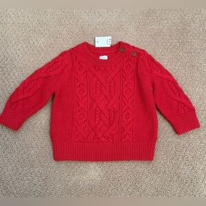 New with tag. Baby Gap sweater. Size 6-12 months